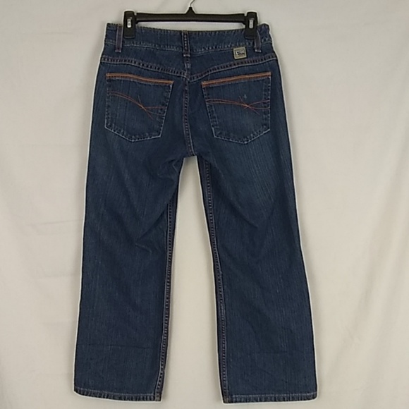 Cruel Girl Low Rise cropped jeans. Size 7 - Picture 3 of 7